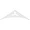 Ekena Millwork Pitch Naple Architectural Grade PVC Gable Pediment, 36"W x 12"H x 1"P (8/12) GPP036X012X100NAP - alternate 5
